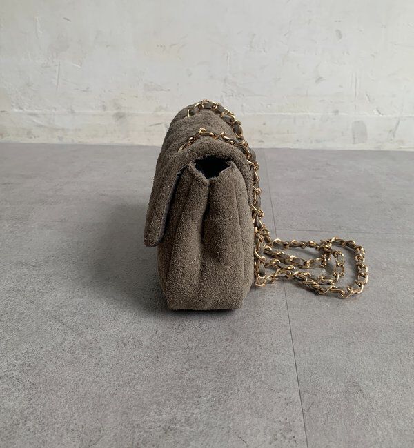  「キルティングスウェードショルダー」|トートバッグ|