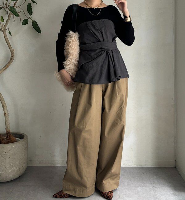  「アシメタックビスチェ」|シャツ・ブラウス|