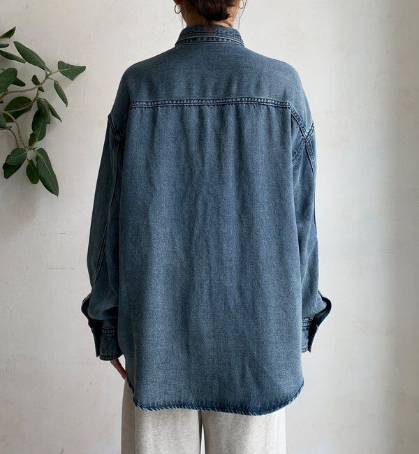  「リヨセルデニムポケットシャツ」|シャツ・ブラウス|