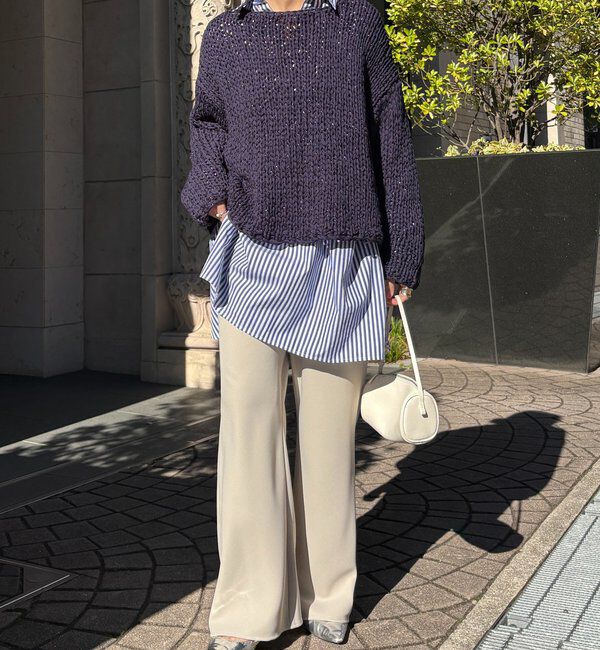  「バイヤスセミフレアパンツ」|チノ|