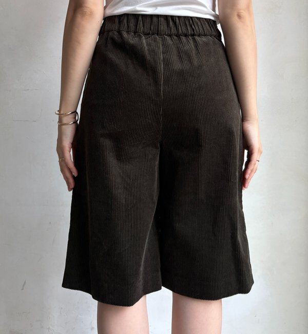  「コーデュロイショートパンツ」|チノ|