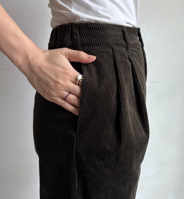  「コーデュロイショートパンツ」|チノ|