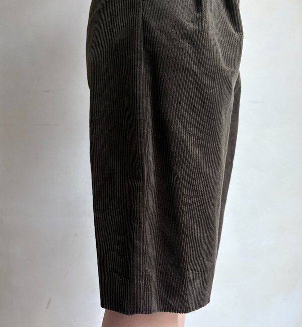  「コーデュロイショートパンツ」|チノ|