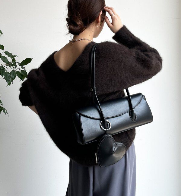  「ファーカシミヤプルオーバー」|ニット・セーター|