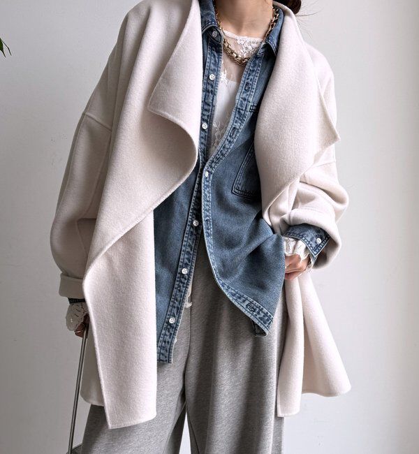  「ハンドメイドミドル丈コート」|その他|