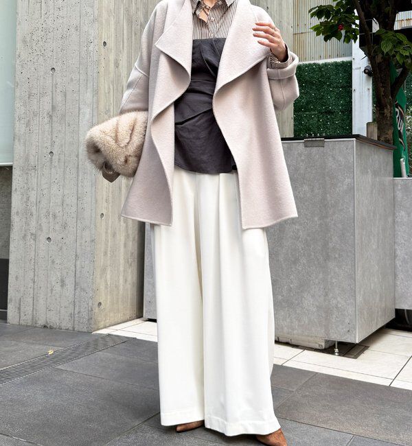  「ハンドメイドミドル丈コート」|その他|