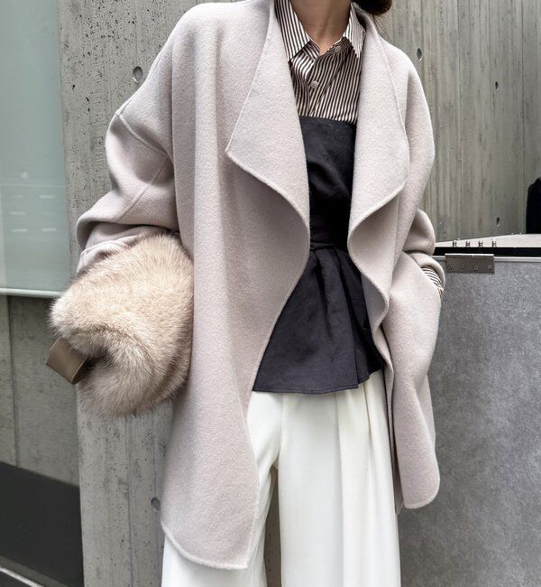  「ハンドメイドミドル丈コート」|その他|