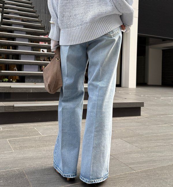 「ルーズフレアデニム」|デニム|