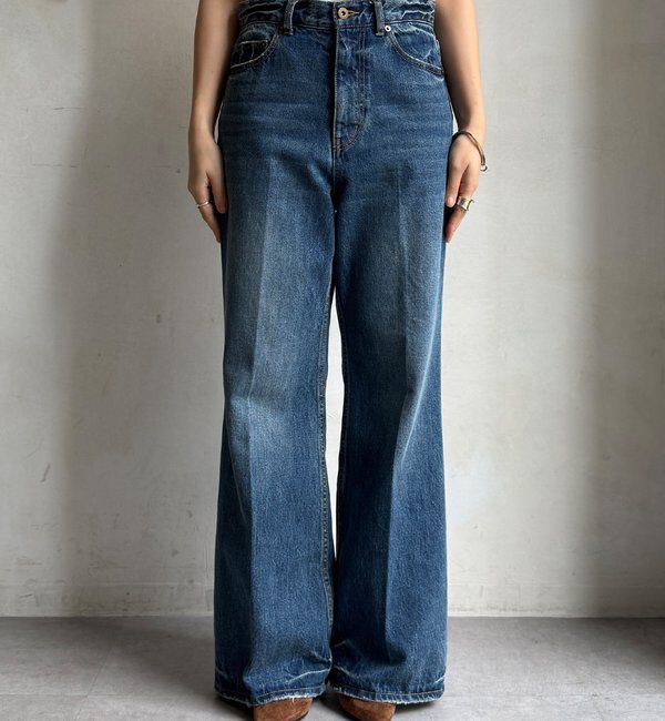  「ルーズフレアデニム」|デニム|