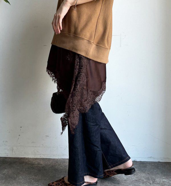  「アシメレースキャミ」|シャツ・ブラウス|