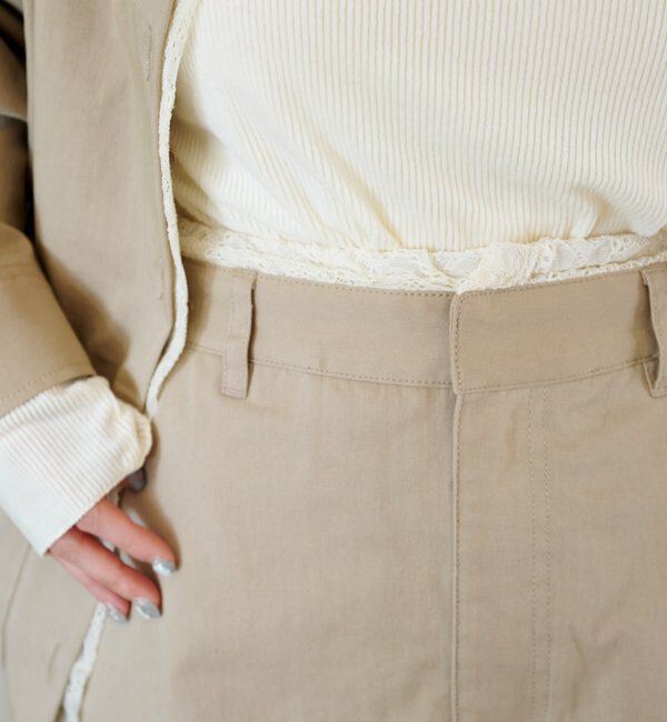  「【SETUP対応】レイヤードミニスカート」|スカート|