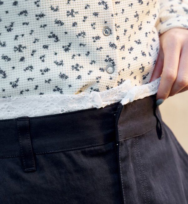  「【SETUP対応】レイヤードミニスカート」|スカート|