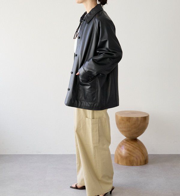  「【MONN.:.(モン)】レザージャケット」|その他|