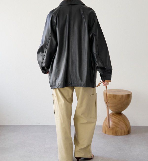  「【MONN.:.(モン)】レザージャケット」|その他|