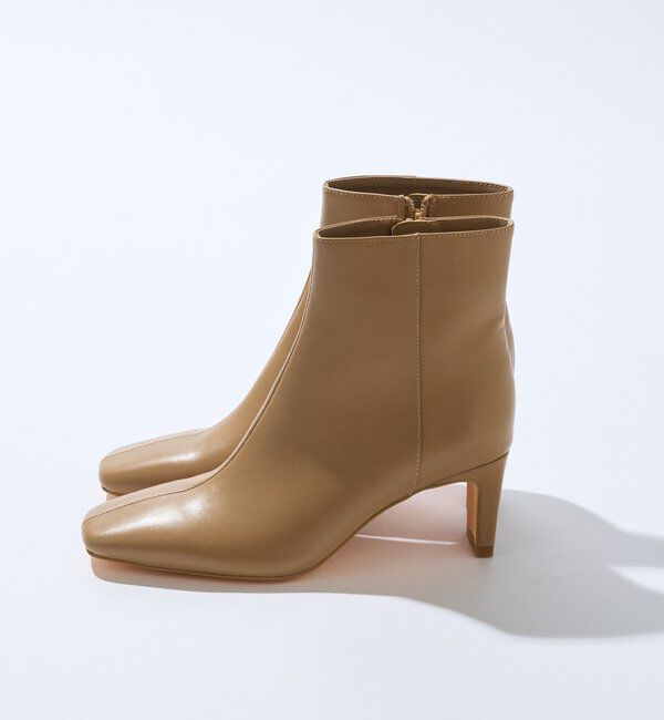  「【洗練された印象に】ヒールショートブーツ」|ショートブーツ|