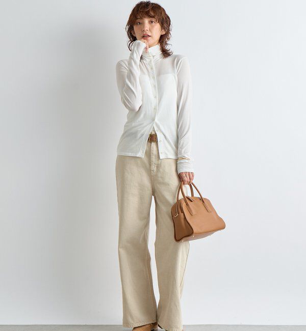  「【MONN.:.(モン)】バギーデニムパンツ」|デニム|