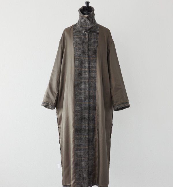  「【インフルエンサーSHIHO企画】チェックステンカラーコート」|その他|