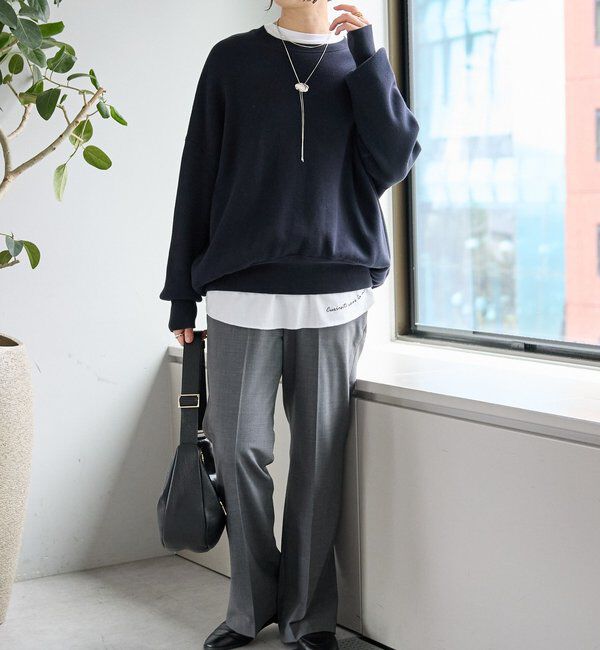  「【スタイリングのポイントに】ループタイネックレス」|ブローチ・コサージュ|