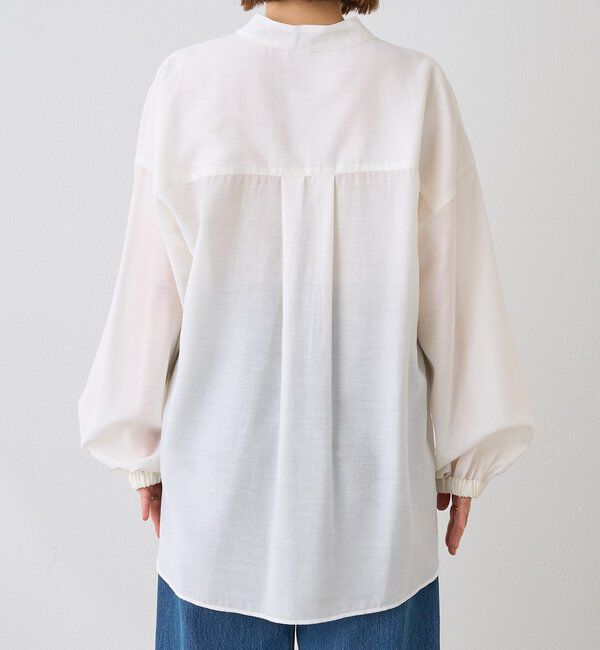  「予約【オンオフ使える】ナロータイブラウス」|シャツ・ブラウス|