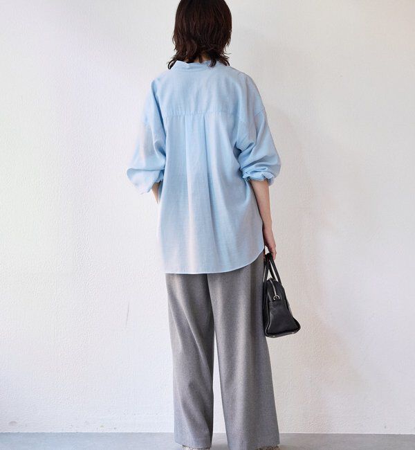  「予約【オンオフ使える】ナロータイブラウス」|シャツ・ブラウス|