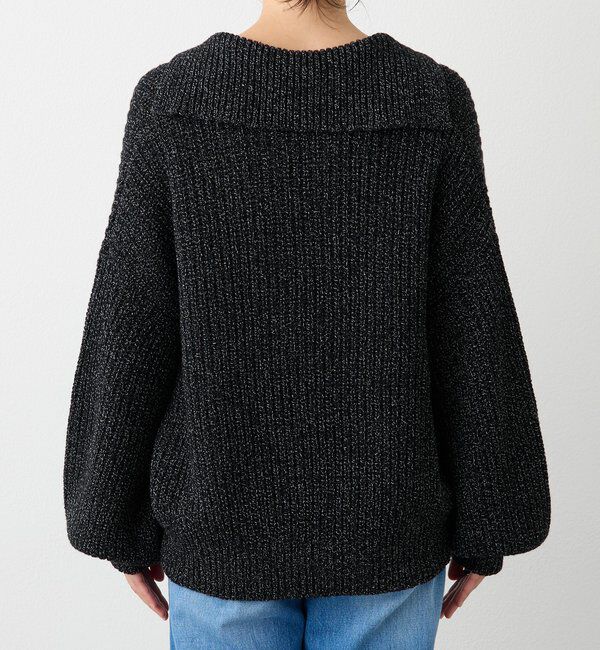  「【抜け感のある着こなしに】メランジスキッパーニット」|ニット・セーター|