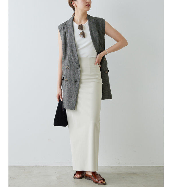  「【新色登場！】【3サイズ展開】ストレッチマキシタイトスカート2」|スカート|