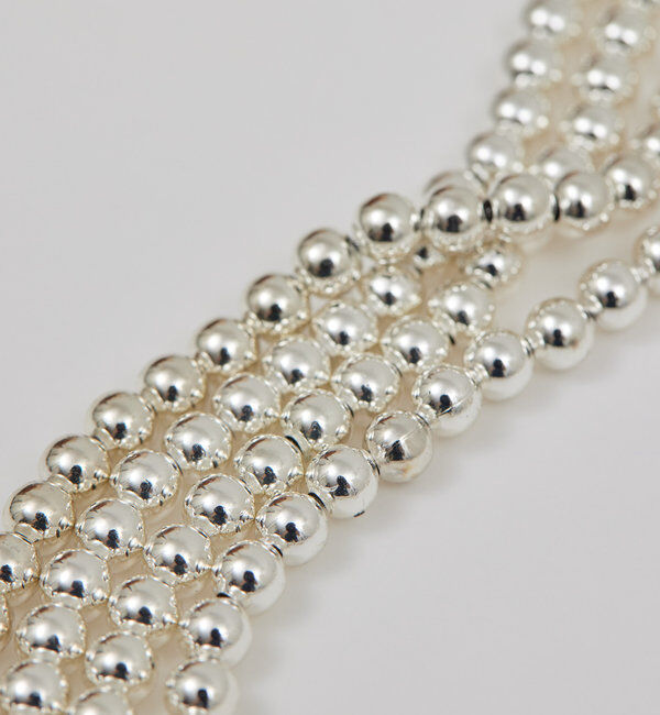  「ボールビーズロングネックレス」|リング|