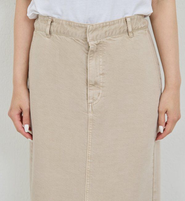  「【セットアップ対応】リヨセルスリットスカート」|スカート|