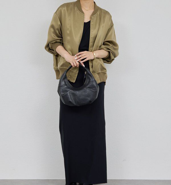  「キュプラサテンブルゾン」|ベスト・ジレ|