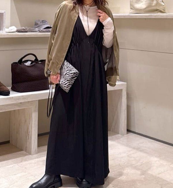  「キュプラサテンブルゾン」|ベスト・ジレ|