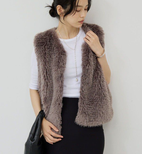  「フェイクカシミヤベスト」|ベスト・ジレ|