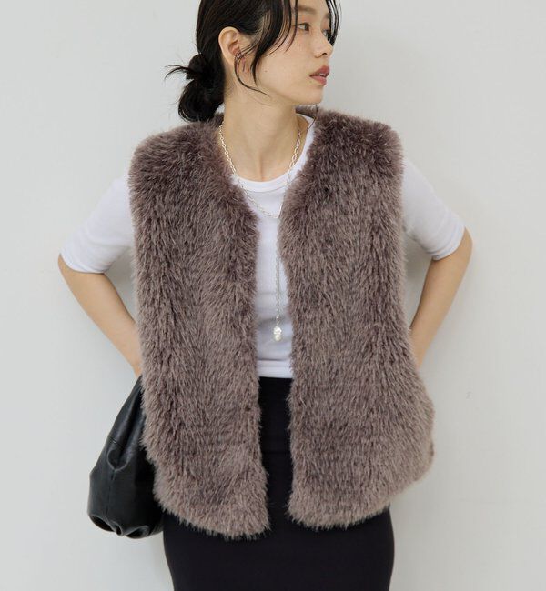  「フェイクカシミヤベスト」|ベスト・ジレ|