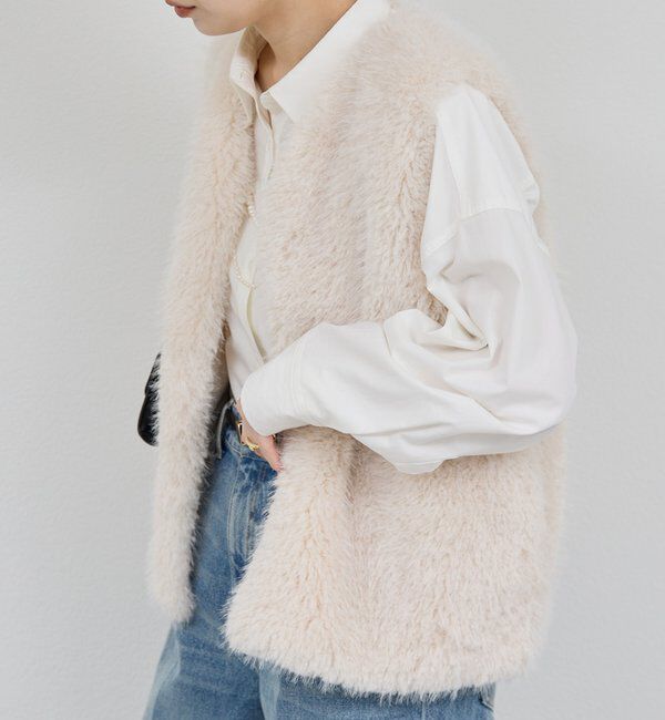 「フェイクカシミヤベスト」|ベスト・ジレ|