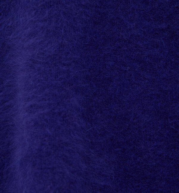  「【デコルテ美人ニット】ファーウールキーネックニット」|ニット・セーター|