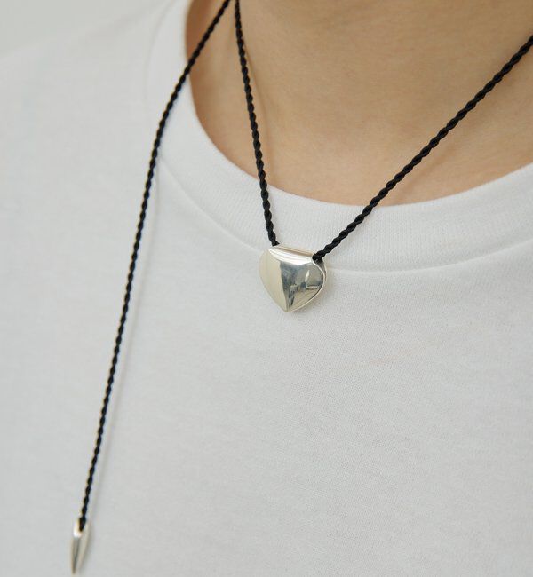  「【Lemme.&times;2.718】ハートコードネックレス」|リング|