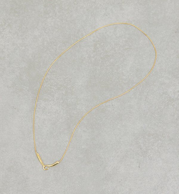  「【Lemme.&times;2.718】スネークチェーンネックレス」|リング|