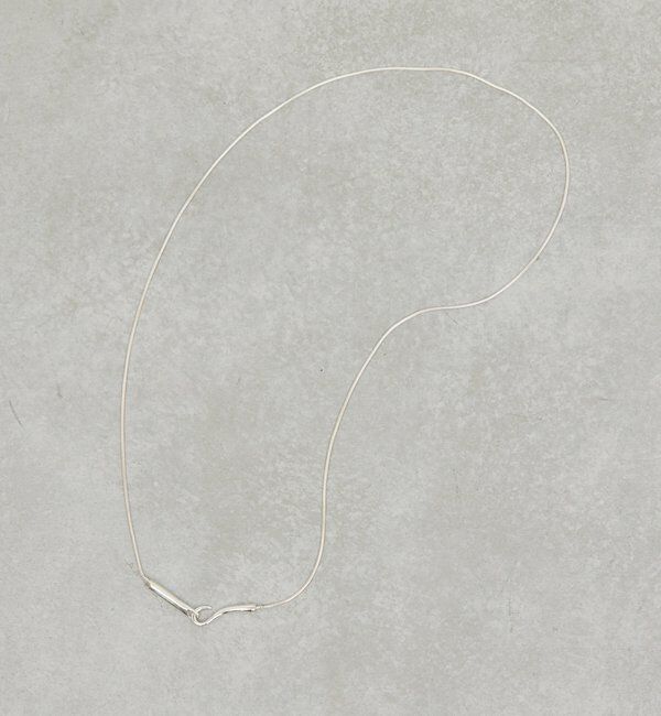  「【Lemme.&times;2.718】スネークチェーンネックレス」|リング|