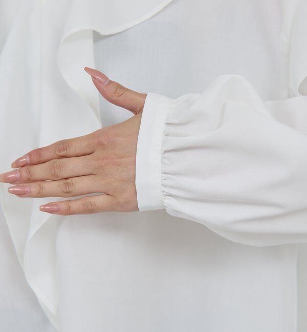  「ラッフルフリルブラウス」|シャツ・ブラウス|