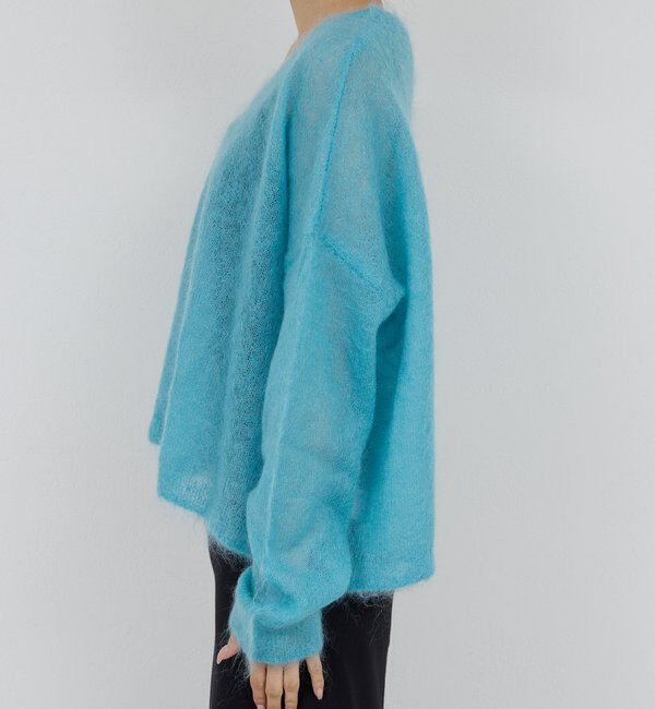  「モヘヤリングシアーニット」|ニット・セーター|