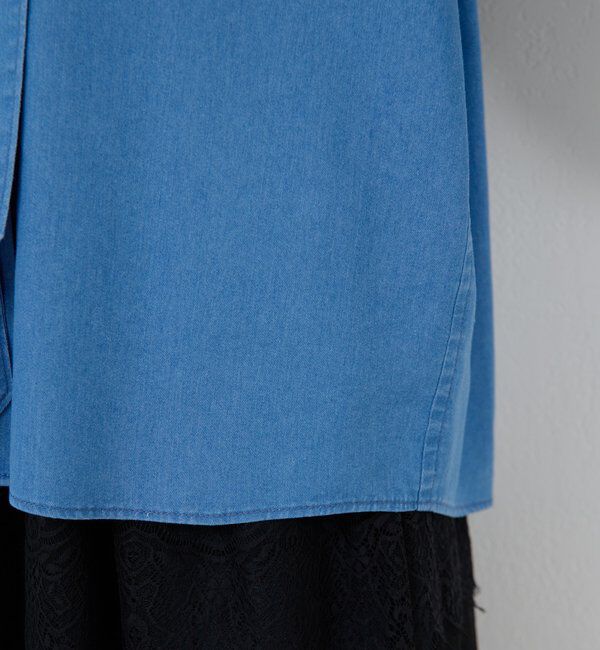  「デニムボウタイブラウス」|シャツ・ブラウス|