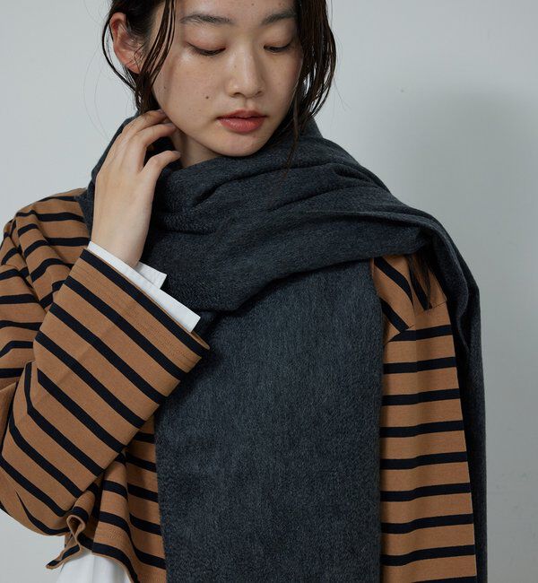  「ベーシックカシミヤストール」|マフラー|