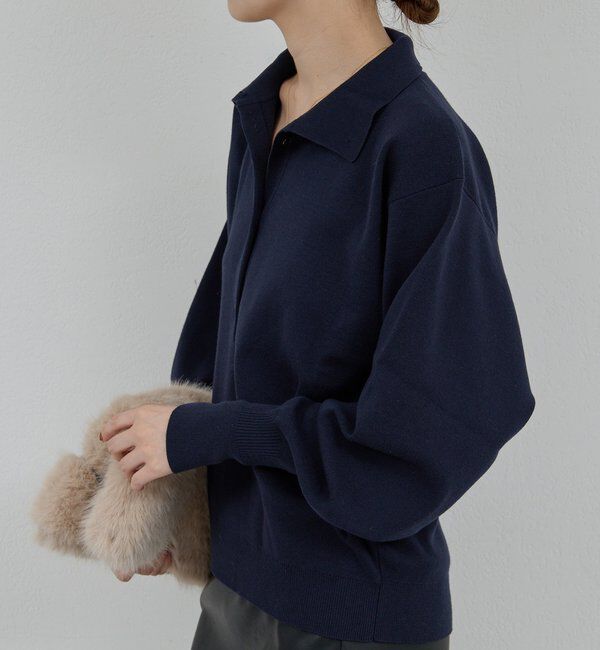  「【WALANCE】シーウール&times;オーガニックコットンポロニット／別注」|シャツ・ブラウス|