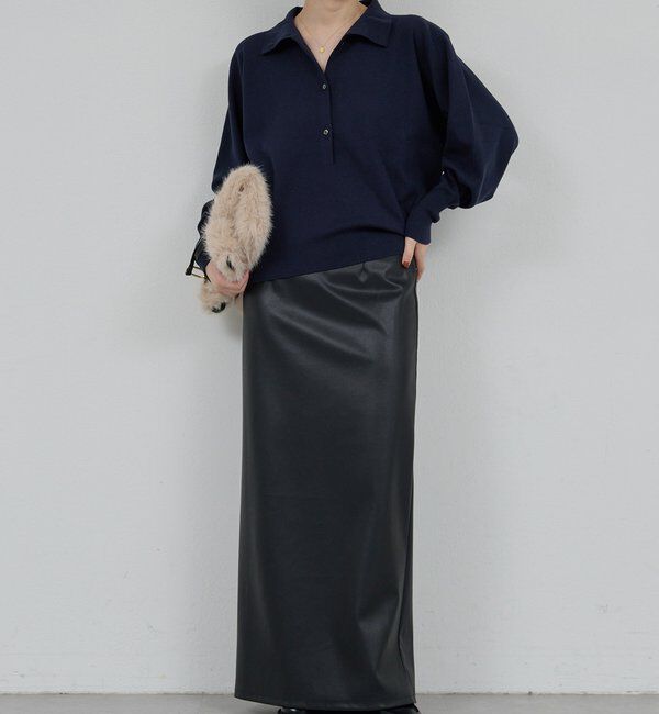  「【WALANCE】シーウール&times;オーガニックコットンポロニット／別注」|シャツ・ブラウス|