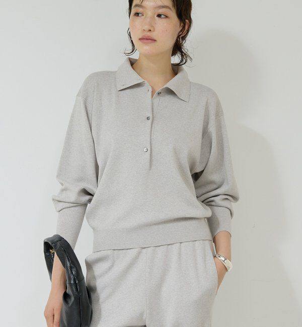  「【WALANCE】シーウール&times;オーガニックコットンポロニット／別注」|シャツ・ブラウス|
