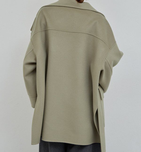  「【HERITANOVUM】スタンドカラーリバーコート」|その他|