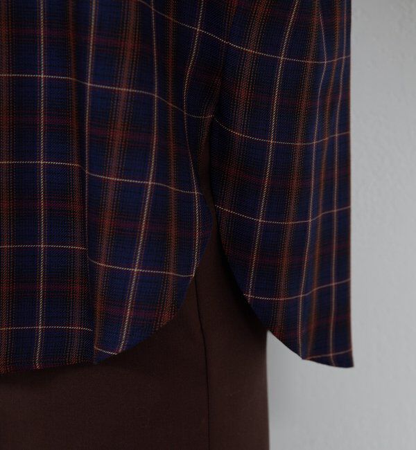  「【HERITANOVUM】ケープシャツ」|シャツ・ブラウス|