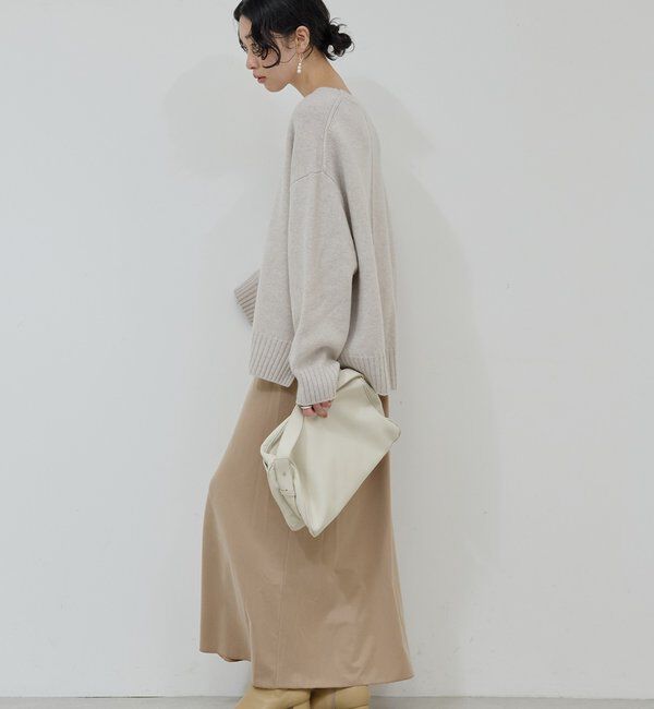 「【手洗い可】ウールクループルオーバー」|ニット・セーター|