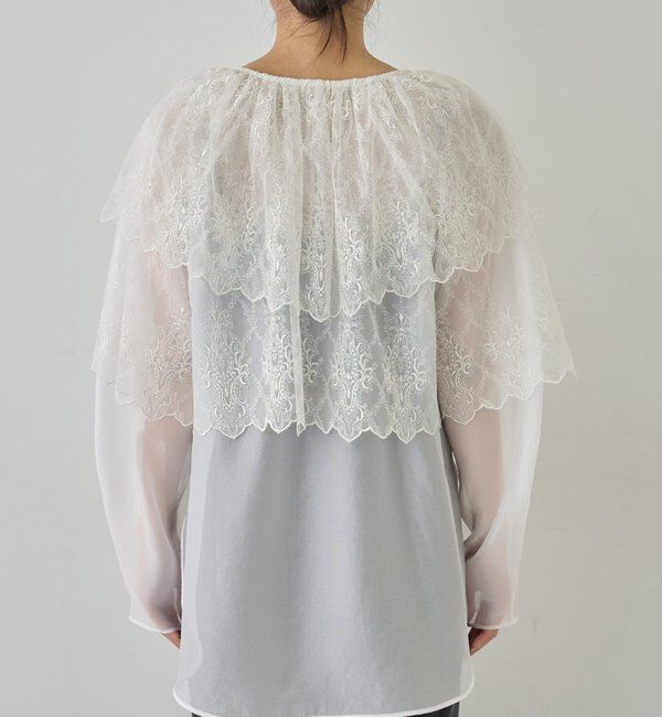  「【25th記念アイテム】スカラップレースボレロ」|シャツ・ブラウス|