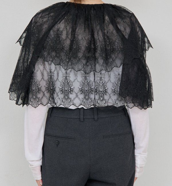  「【25th記念アイテム】スカラップレースボレロ」|シャツ・ブラウス|