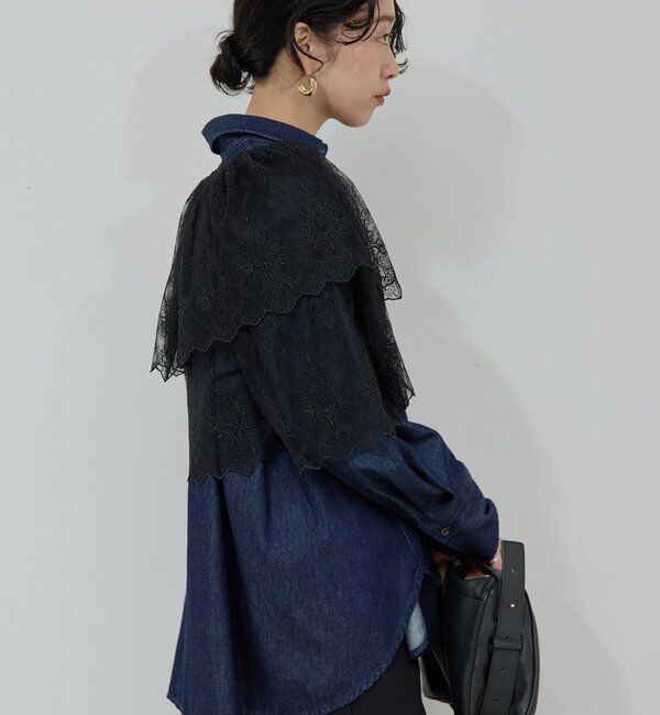  「【25th記念アイテム】スカラップレースボレロ」|シャツ・ブラウス|